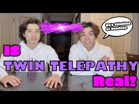 REAL TWIN TELEPATHY TEST! (Unexpected Result)