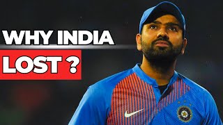Why India lost the World Cup Final?  Straight Bat 