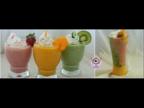 Smoothie | Fresh Fruit Smoothies | Easy Way Of Making Smoothies  - By Food Connection Video