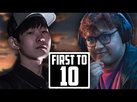 PLAYING AGAINST THE BEST PLAYER IN THE WORLD (MKLeo ft10)