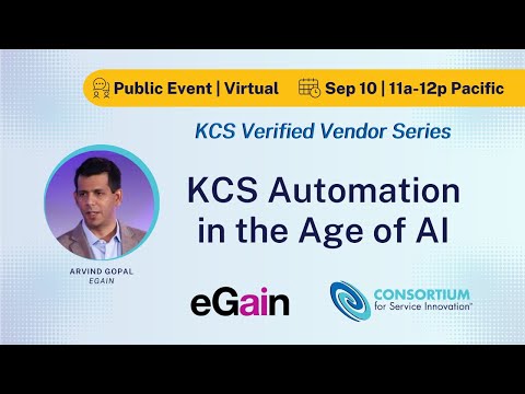 KCS Verified Vendor Series: KCS Automation in the Age of AI