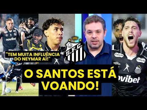 O SANTOS MUDOU DE PATAMAR! “OS REFORÇOS ESTÃO AJUDANDO! É POSSÍVEL SONHAR com…” 2 a 0 no CRUZEIRO
