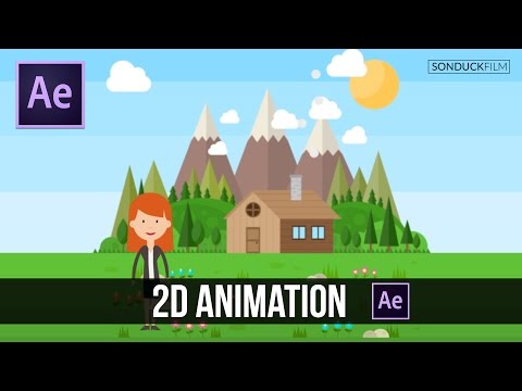 After Effects Tutorial: Easy 2D Animation Video