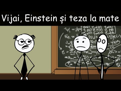 LA ȘCOALĂ: Vijai, Einstein Și Teza La Mate