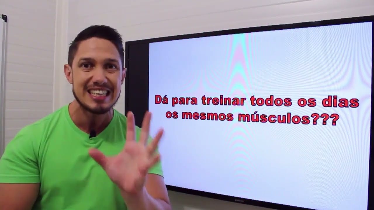 Musculação - você pode SIM treinar os mesmos músculos todos os dias!!