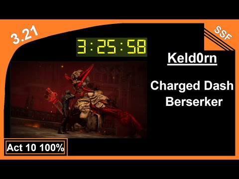 [3.21] Act 10 100%  Charged Dash Berserker - 3h 25m 58s