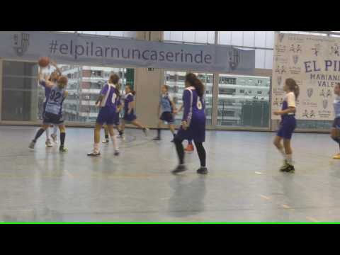 Videocrónica El Pilar - Infantil B Femenino Cb Maristas Vlc (LIGA 16-17)