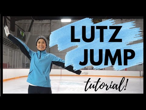 Figure Skating Jumps - LUTZ JUMP Tutorial