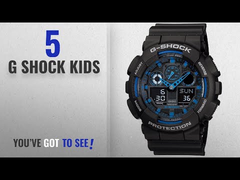 Top 10 G Shock Kids [2018]: Casio G-Shock Analog-Digital Blue Dial Men's Watch - GA-100-1A2DR