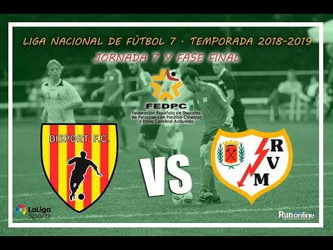 Disport FC – Rayo Vallecano. Liga Nacional de Fútbol 7