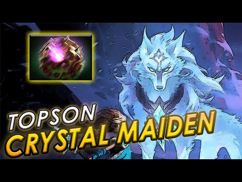 From POS 5 to CARRY Topson Crystal Maiden Persona Gameplay Dota 2 Pro Highlights