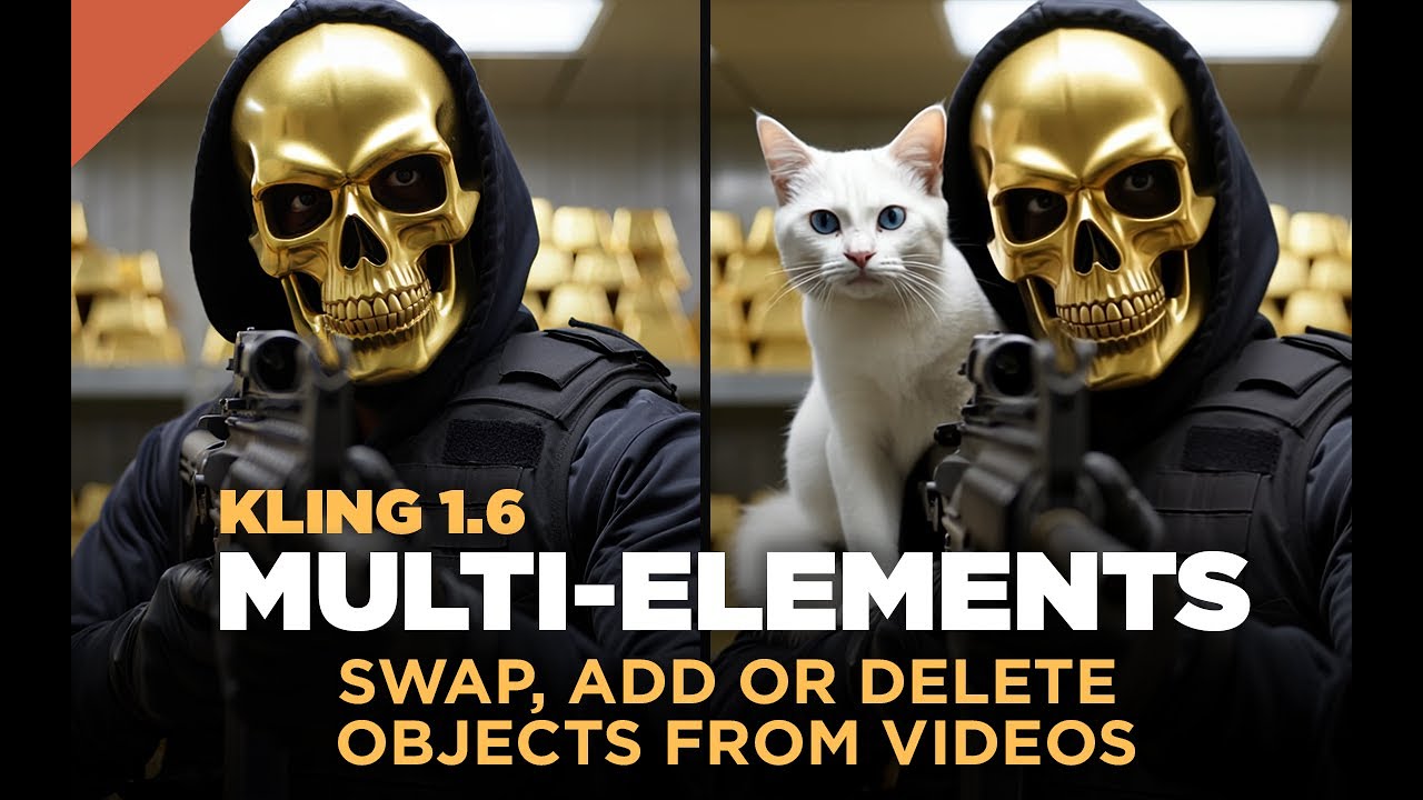 Kling 1.6 Multi-Elements - Swap, Add And Delete Objects From Videos - Video Inpainting