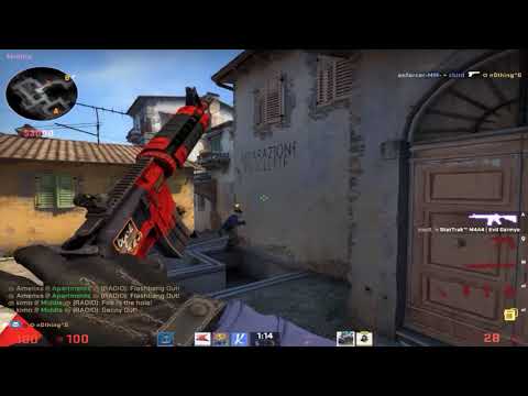 1v4 ESEA A+ | (feat. n0thing , gmd , vice )