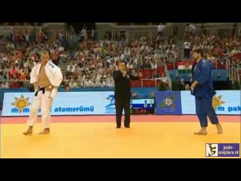 Judo 2013 European Championships Budapest: Grol (NED) - Maret (FRA) [-100kg] semi-final