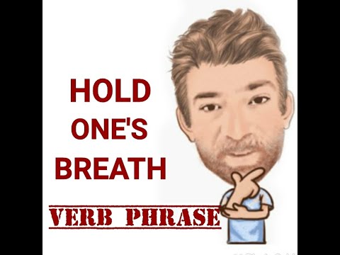 English Tutor Nick P Idioms (552) Hold One's Breath  - Origin
