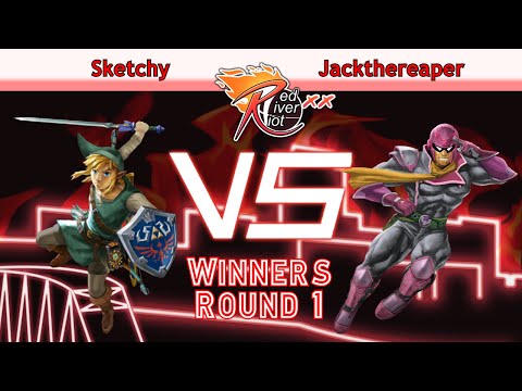 Red River Riot XX - WR1 - Sketchy (Link) vs Jackthereaper (Captain Falcon)