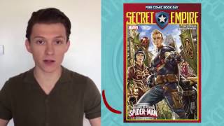 The New Spider-Man Tom Holland Promotes Free Comic Book Day 2017