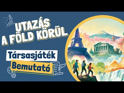 80 nap helyett csak 1 óra | Utazás a Föld körül bemutató - Gémklub
