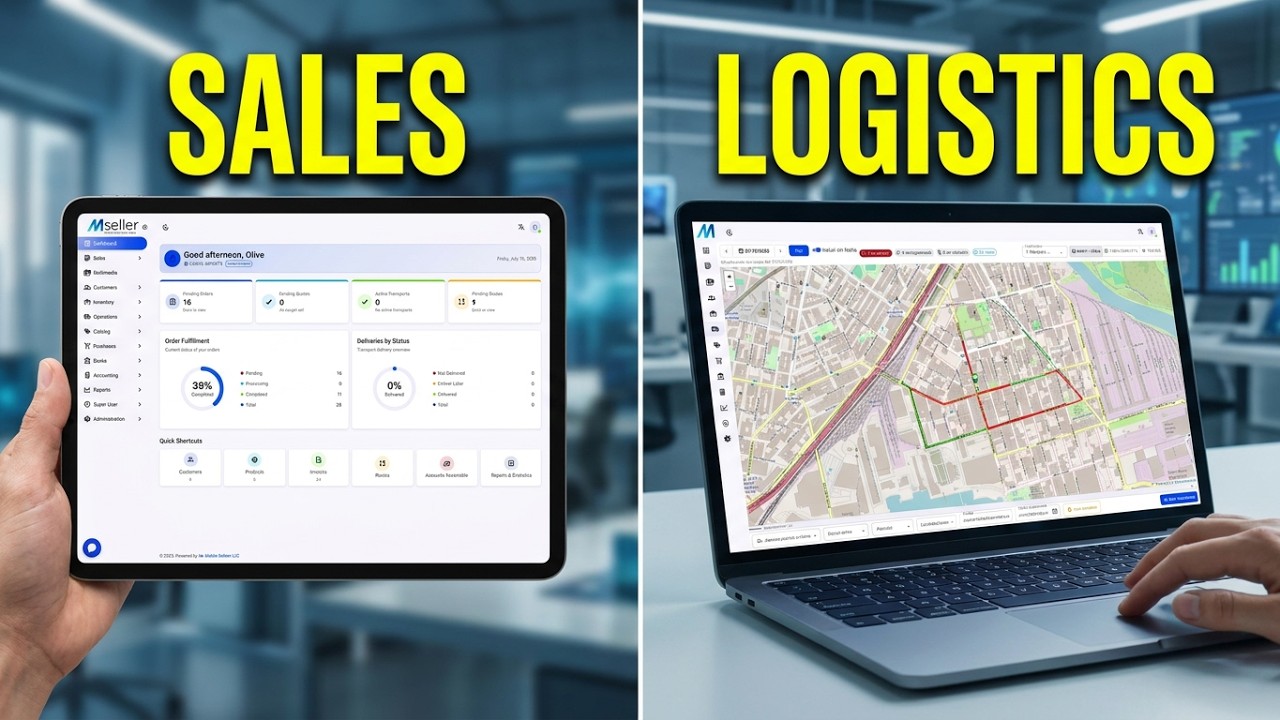 See sales, invoicing & logistics in action