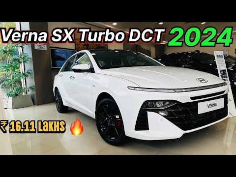 Hyundai Verna SX DCT DT 2024 | Verna SX Turbo 🔥 | 2nd Top Variant 😍