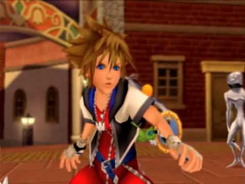 KH2, Japanese cutscene: 100 - Twilight Town: First Visit (Part 4)