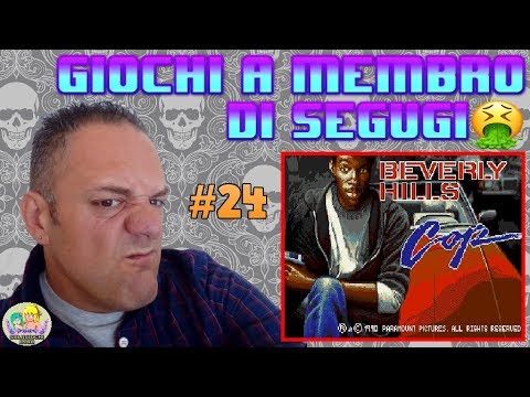 GIOCHI A MEMBRO DI SEGUGIO #24 - BEVERLY HILLS COP - Tynesoft 1990 (Amiga)