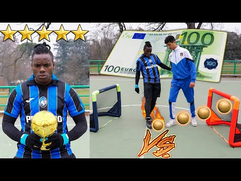 VINCI 100 EURO se batti il PALLONE D'ORO DI YOUTUBE ITALIA!! w/Off_Samuel