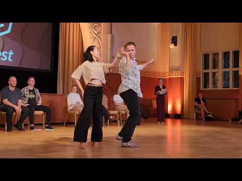 "Trade It for the Night" Tuomas Silanpaa&Laurene Ah-Sing-1st place Advanced J&J Finals Finnfest 2023