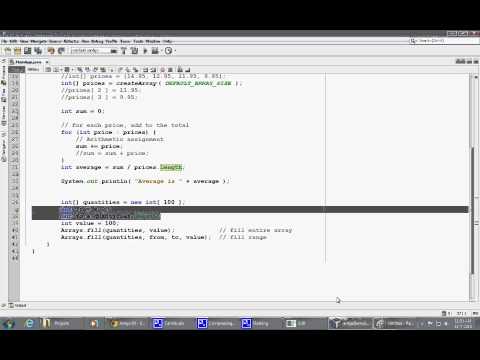 Week 10 Java Array Part 9