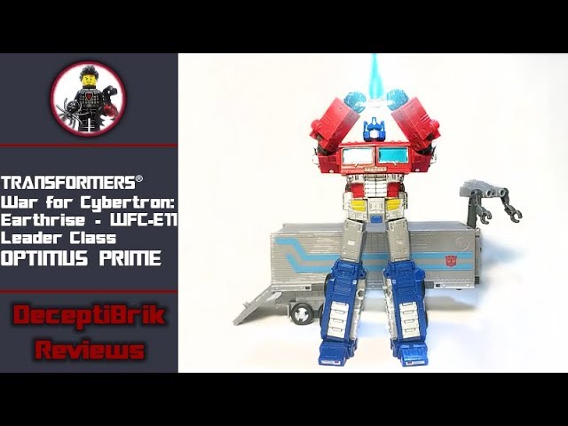 Vídeo relacionado con Transformers Toys Generations War for Cybertron: Earthrise Leader WFC-E11 Optimus Prime Figura de acción - Niños de 8 años en adelante, 17,5 cm