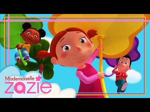 Mademoiselle Zazie - Le Générique Officiel| Dessin Animé Amusant | Mademoiselle Zazie