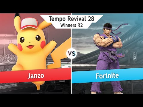 Tempo Revival 28 - Janzo (Pikachu) Vs. Fortnite (Ryu) - WR2 - Smash Ultimate