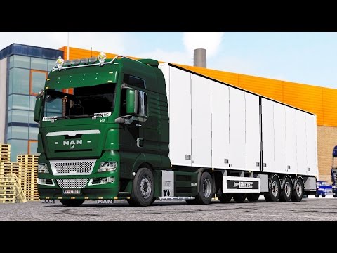 ETS 2 1.27 ProMods 2.16 MAN TGX  Suwalki - Rezekne
