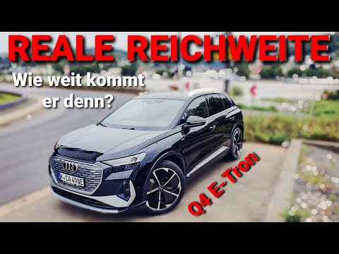 Audi Q4 e -Tron Reichweitentest. Wie weit kommt das Elektroauto?