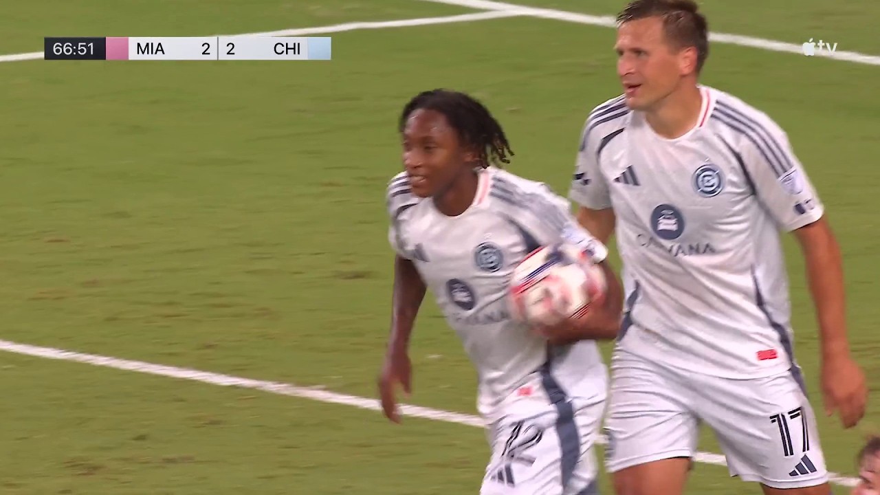 🔥 GOL CONTRA EL CAMPEÓN Puso Dithejane | Inter Miami 2-2 Chicago Fire | MLS 2026