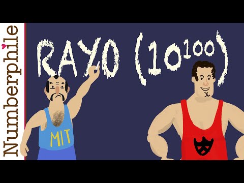 The Daddy of Big Numbers (Rayo's Number) - Numberphile