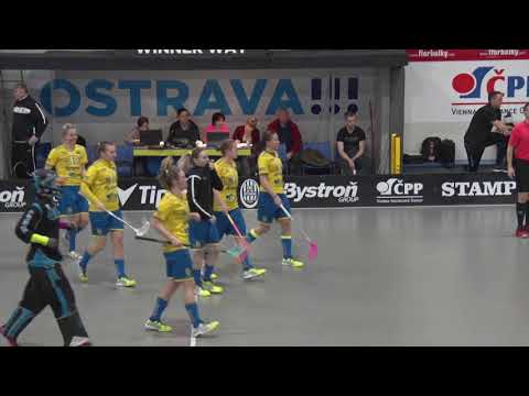 Sestřih zápasu 1. kola Extraligy žen: FBC OSTRAVA - Crazy girls FBC Liberec