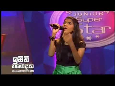 Ishini Thamodya Sirasa Junior Superstar | Sirasa Tv | Sri Lanka Music Show | Sinhala Music