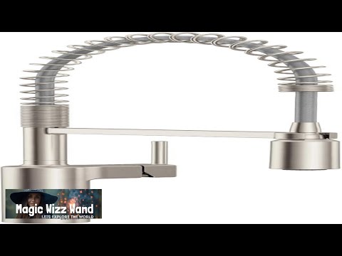 Moen Inara Stainless Spring Pulldown Kitchen Faucet with Pre Rinse and Power Boost