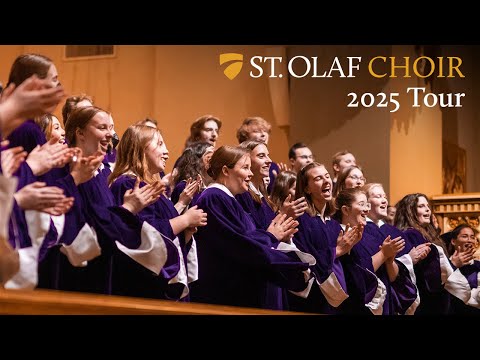 Experience the St. Olaf Choir Live! • 2025 Tour of the East Coast and Midwest