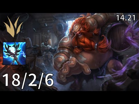 Gragas Jungle vs Shaco - EUW Master | Patch 14.21