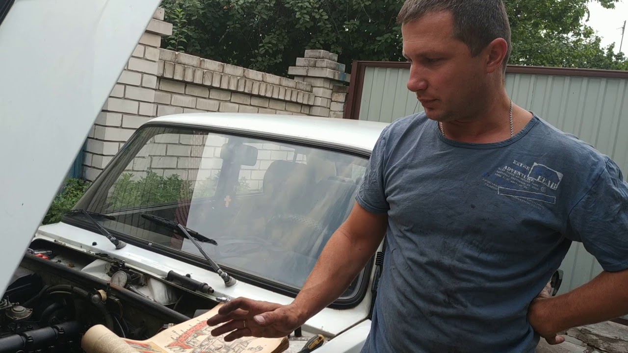 Как выставить метки ГРМ ВАЗ 2105