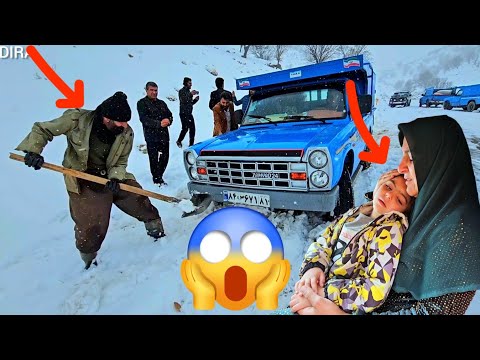 Snow Crisis: Family DIRA Rescued by Amir from Daral ❄️🚑