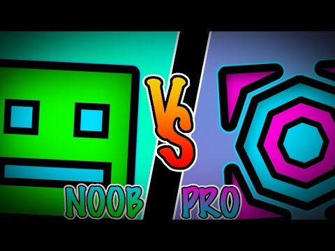 НУБ ПРОТИВ ПРО В GEOMETRY DASH!