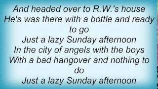 Madcap - Lazy Sunday Lyrics
