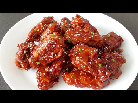 Korean Fried Chicken | Crispy Fried Chicken Wings | Sweet And Spicy Korean Chicken