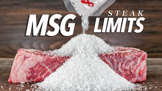I cooked STEAKS in 5lbs of MSG and this happened!