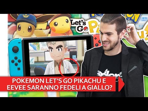 Pokemon Let's Go Pikachu e Eevee saranno fedeli agli originali? - Pokemon News [09/06/2018]