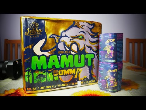 NEW - MAMUT 50mm is POWERFUL! Titanium salute 2"