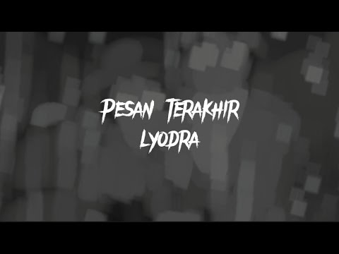 Pesan terakhir - lyodra ( slowed & reverb + lyric + ngesad ;)